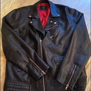 Faux Leather Jacket